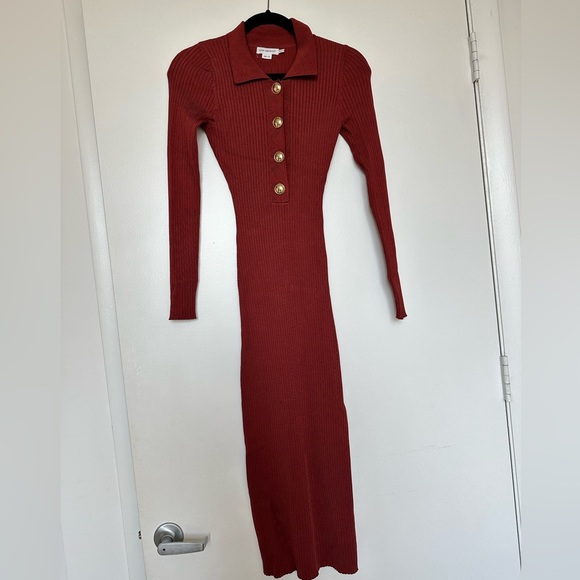 Good American Long Polo Style Dress - Picture 3 of 6